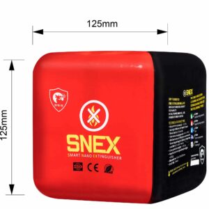 SNEX – הקוביה שמכבה שריפה בשניות